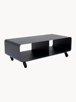 Credenza bassa in metallo con ruote Lounge M