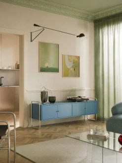 Credenza bassa in metallo Robyn