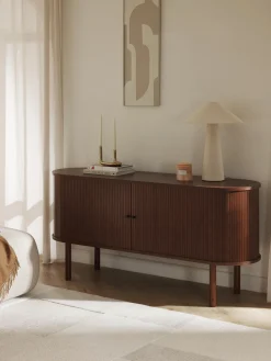 Credenza con frontale millerighe Calary