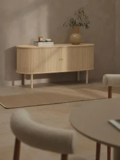 Credenza con frontale millerighe Calary