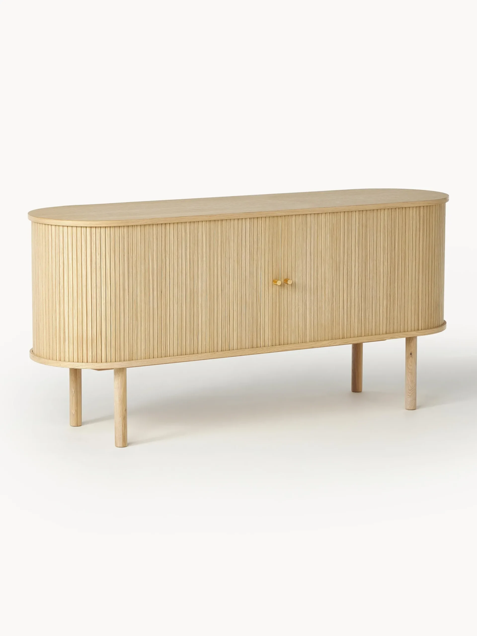 Credenza con frontale millerighe Calary