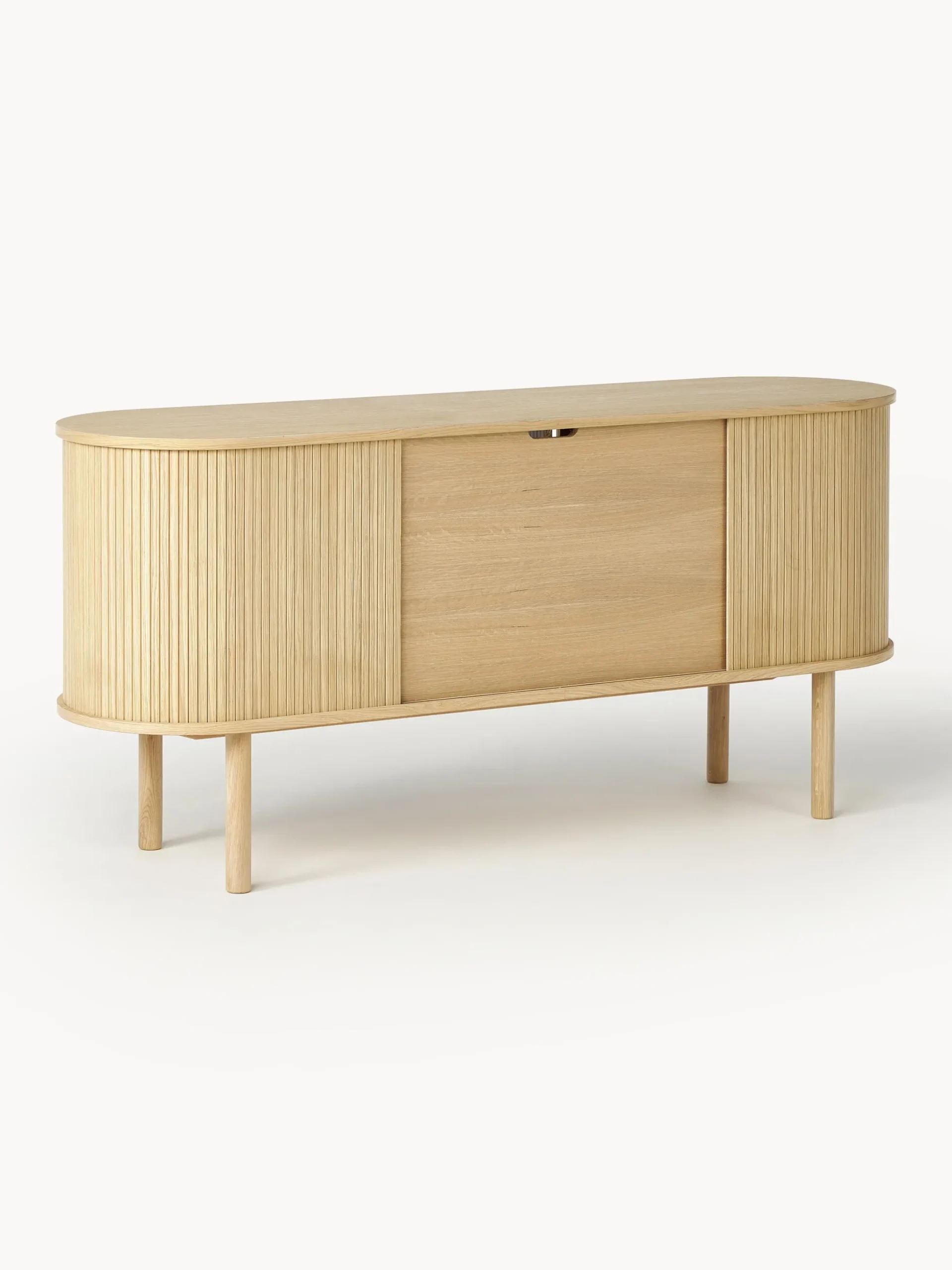 Credenza con frontale millerighe Calary