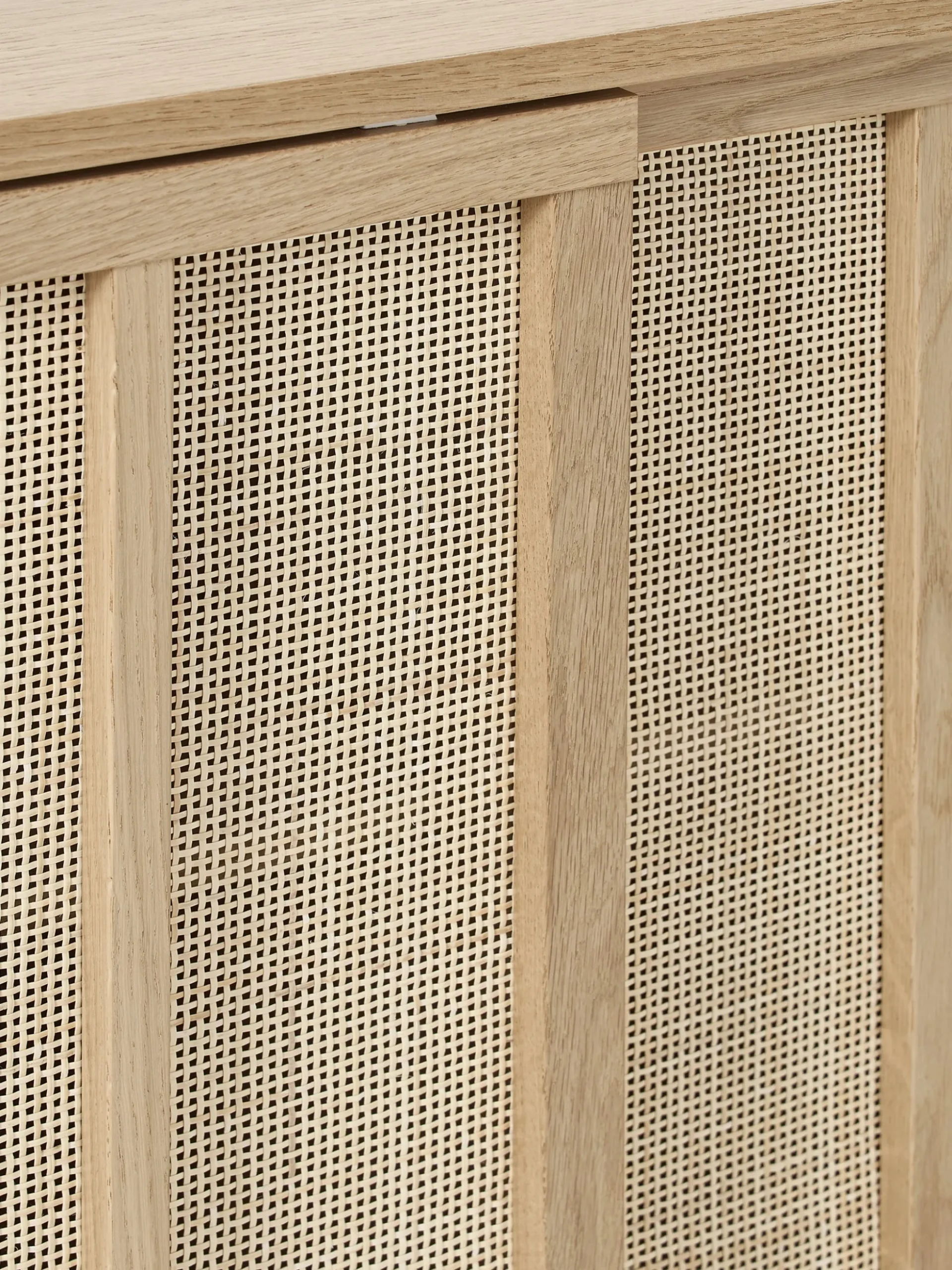 Credenza con frontali in rattan Echo
