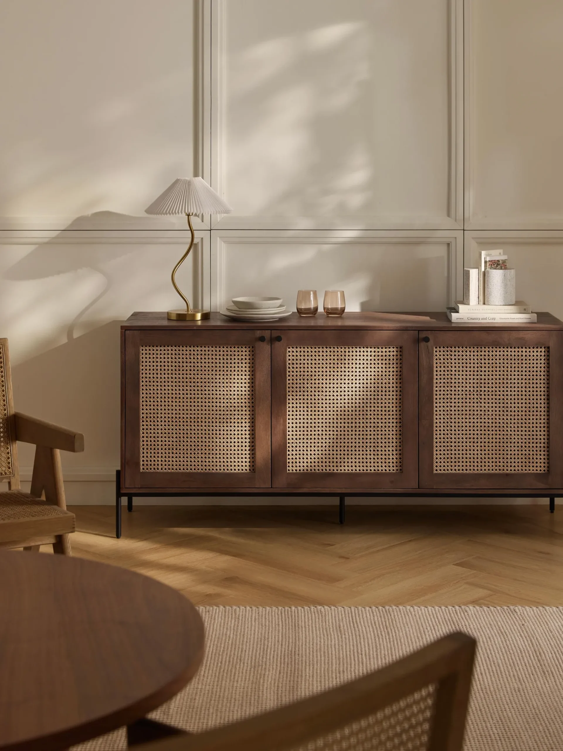 Credenza con intreccio viennese Vienna