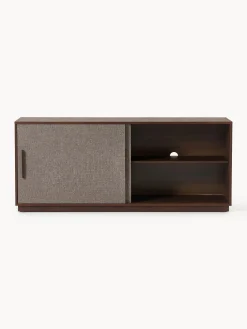 Credenza in legno con frontale imbottito Wisp