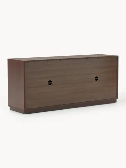 Credenza in legno con frontale imbottito Wisp
