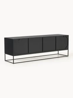 Credenza in legno di mango massiccio con ante Lyle