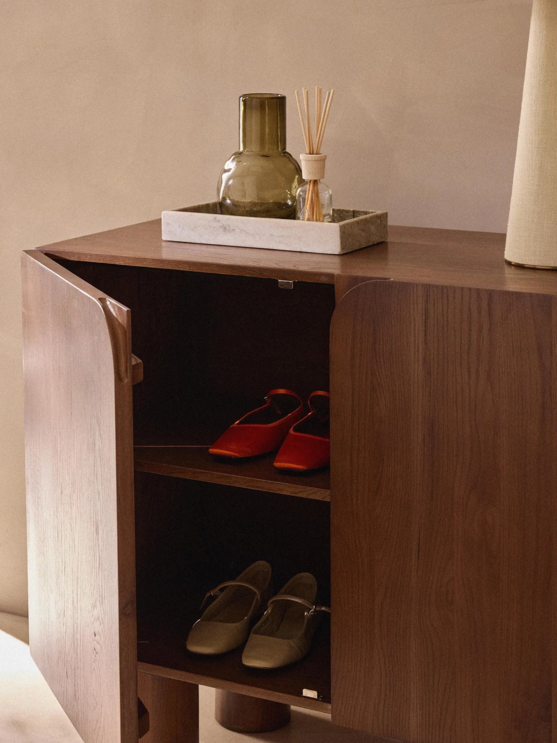 Credenza in legno di quercia Cadi