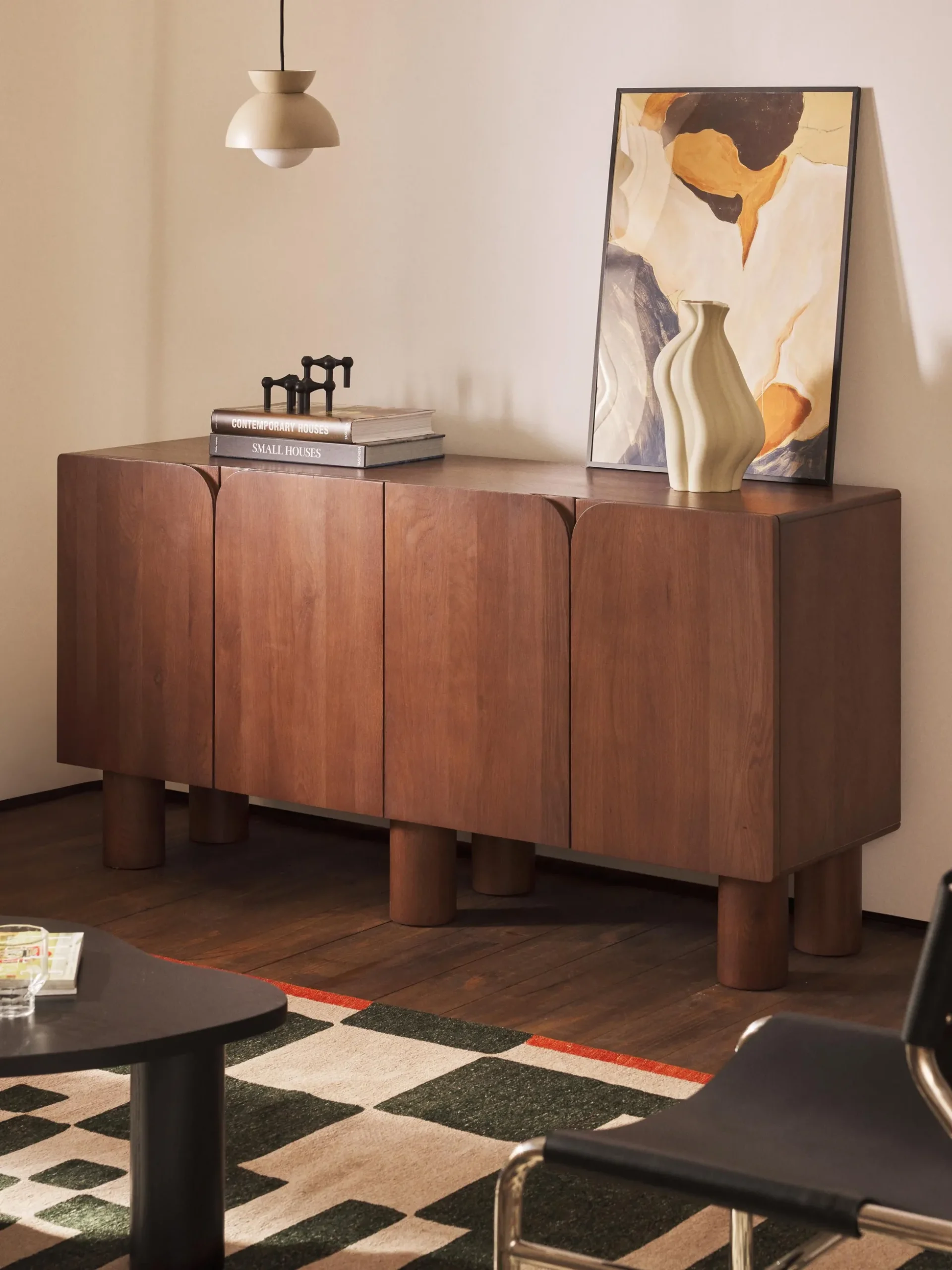 Credenza in legno di quercia Cadi