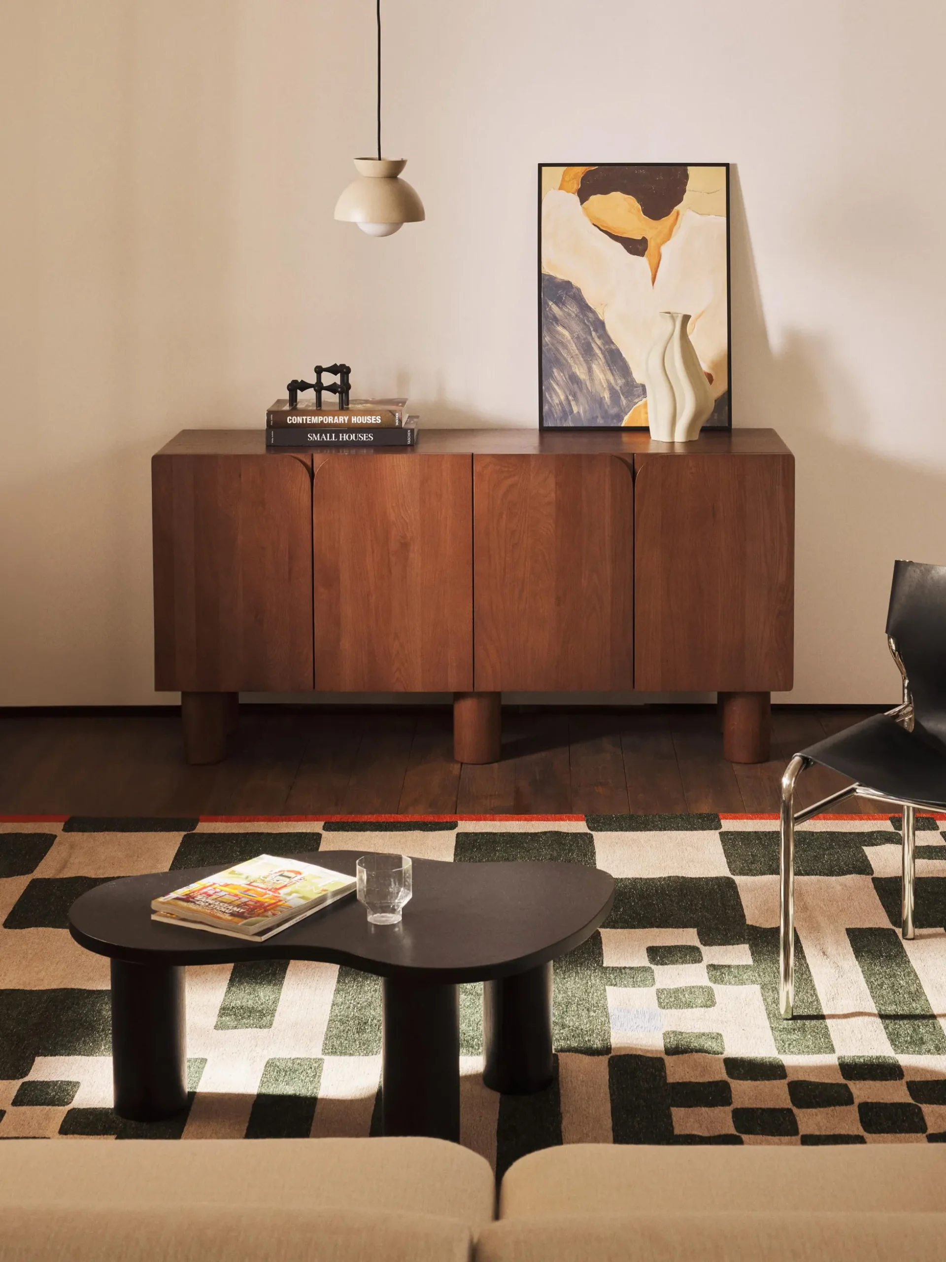 Credenza in legno di quercia Cadi