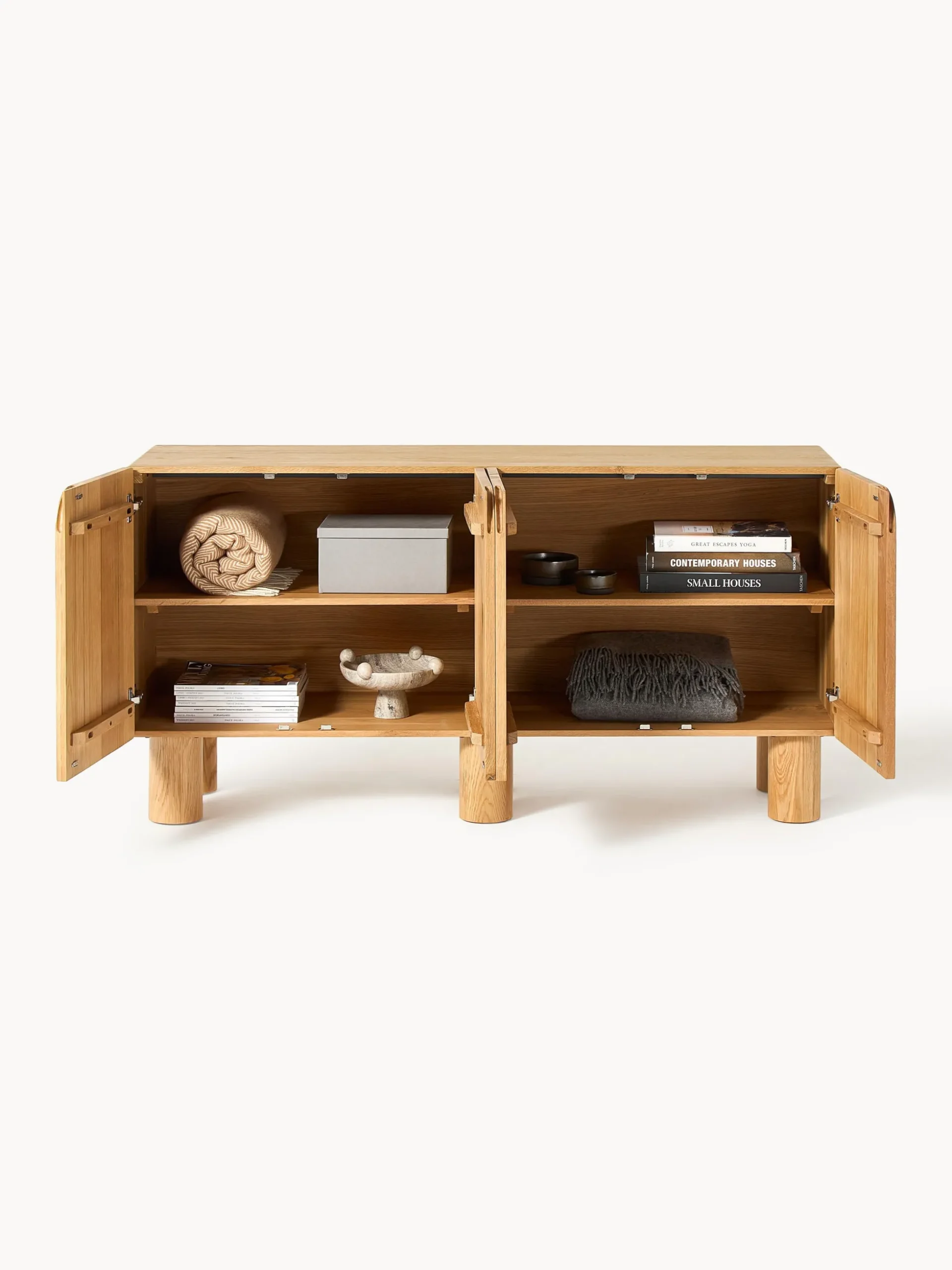 Credenza in legno di quercia Cadi