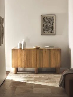 Credenza in legno di quercia Cadi