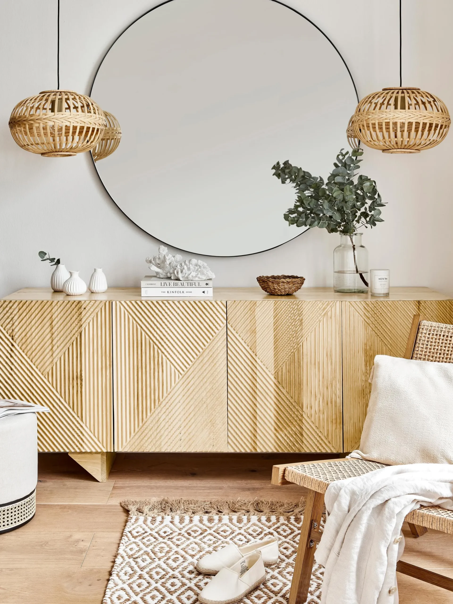 Credenza in legno frassino Louis