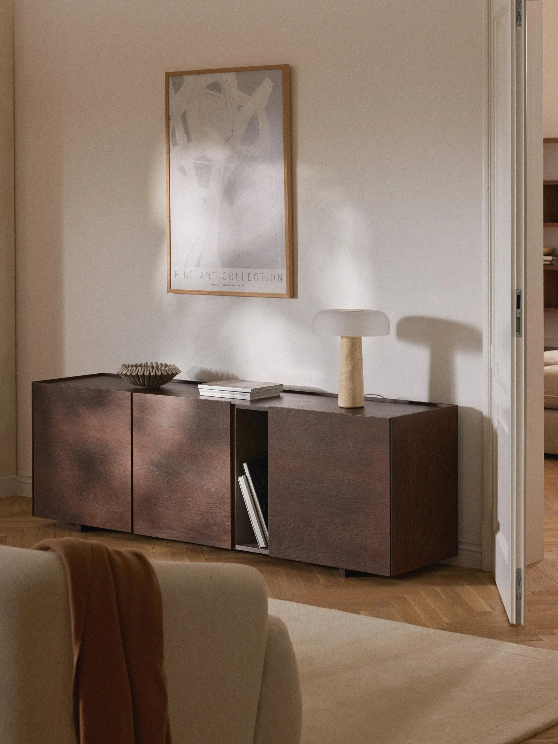 Credenza in legno Larsen