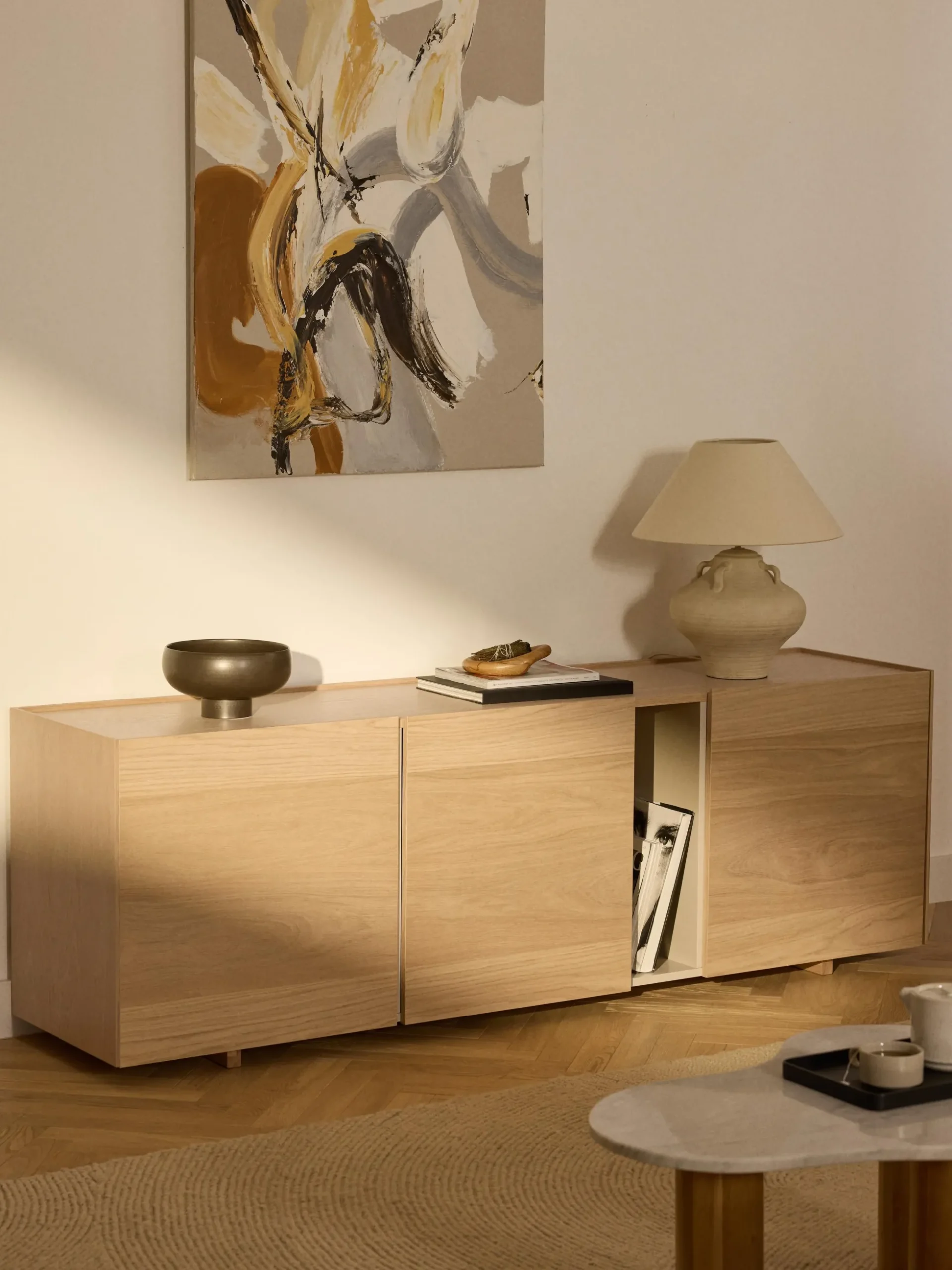 Credenza in legno Larsen