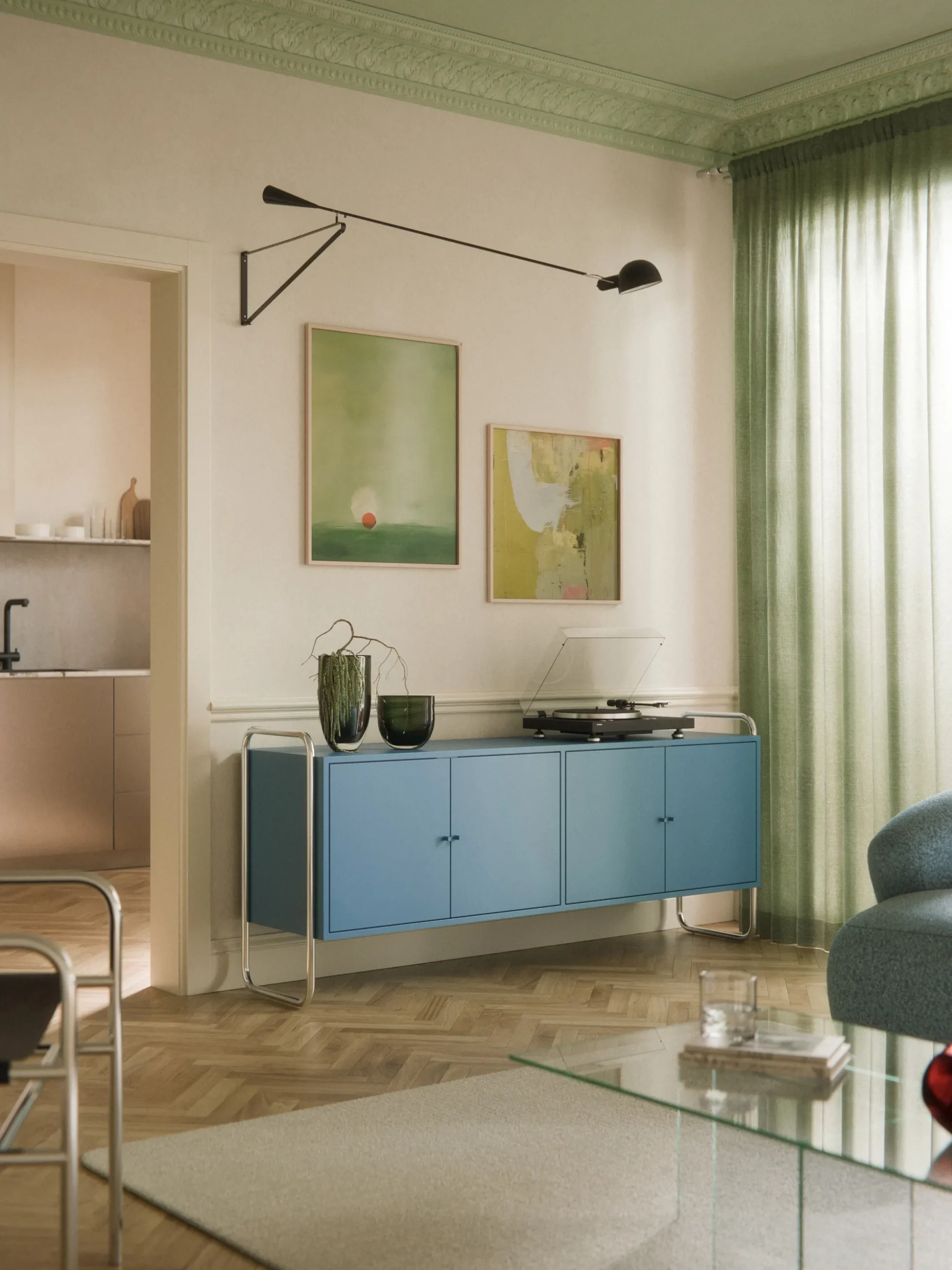 Credenza in metallo Robyn