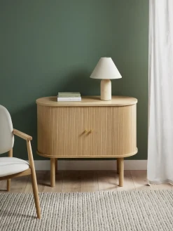 Credenza piccola con frontale millerighe Calary