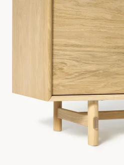 Credenza piccola in legno di quercia Diana