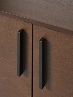 Credenza piccola in legno di quercia Diana
