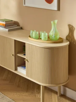 Credenza XL con frontale scanalato Calary