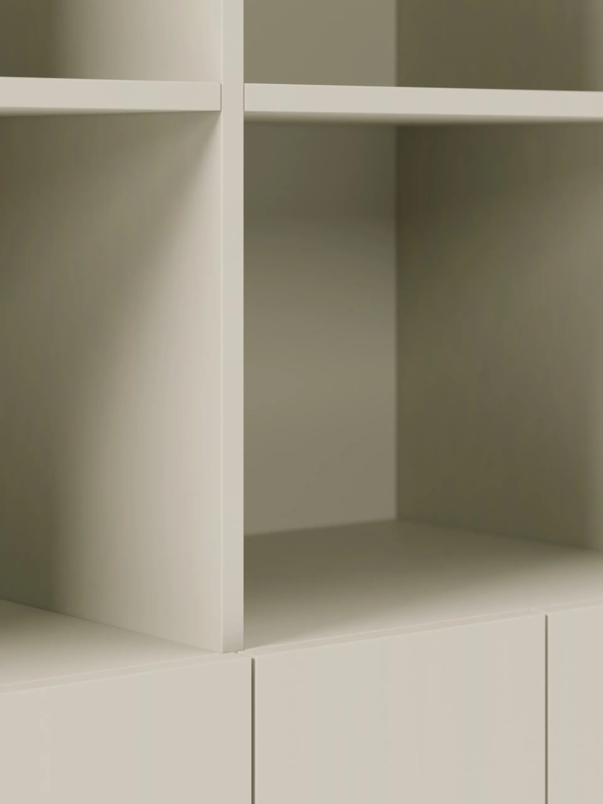 Credenza alta grande in legno Dado