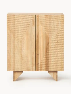 Credenza alta in legno di frassino Louis