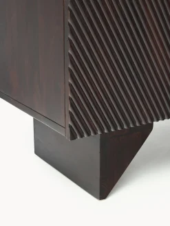 Credenza alta in legno di mango Louis