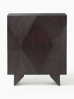 Credenza alta in legno di mango Louis