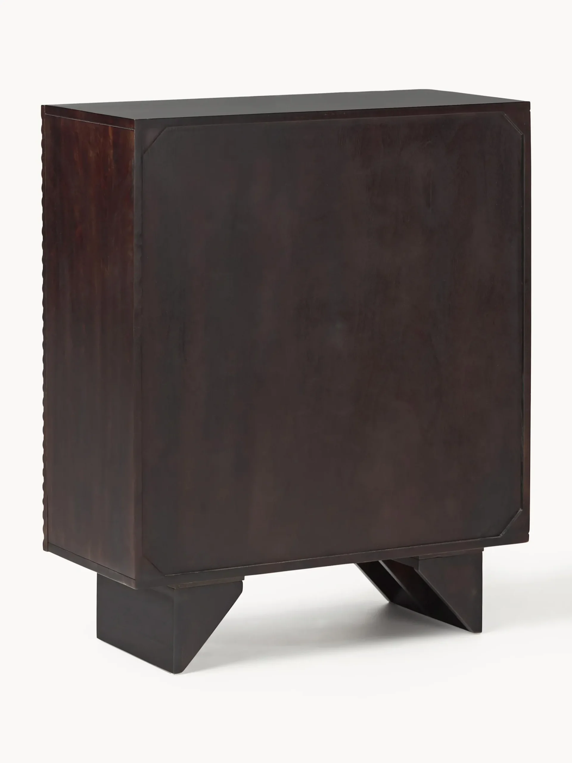 Credenza alta in legno di mango Louis
