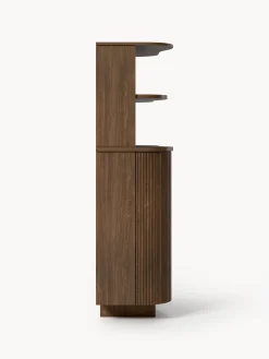 Credenza alta in legno di quercia Soley