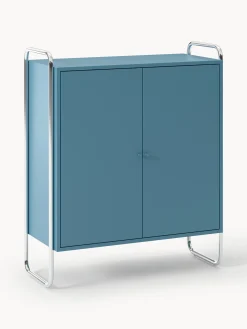 Credenza alta in metallo Robyn
