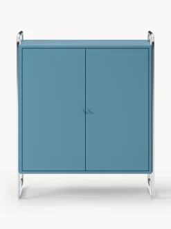 Credenza alta in metallo Robyn
