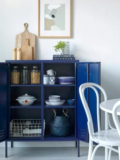 Credenza alta in metallo The Midi