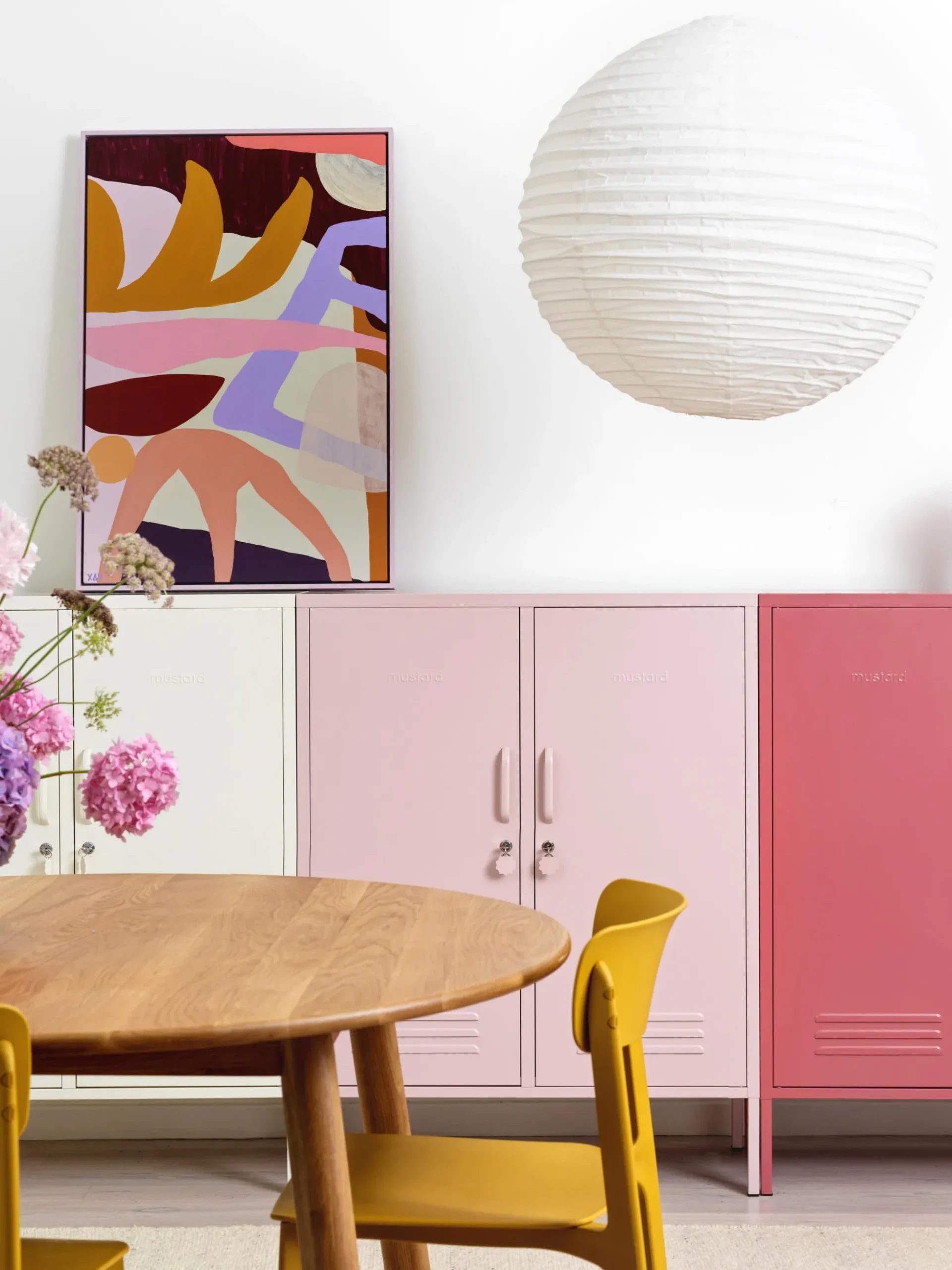 Credenza alta in metallo The Midi