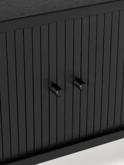 Credenza bassa con frontale millerighe Calary