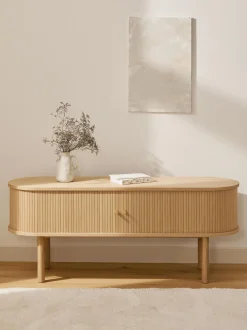 Credenza bassa con frontale millerighe Calary