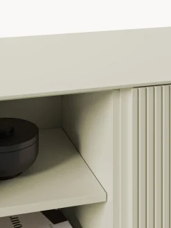 Credenza bassa con fronte millerighe Shea
