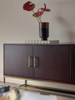 Credenza bassa in legno di mango Lyle