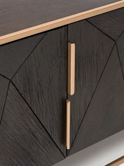 Credenza bassa in legno di mango Harry