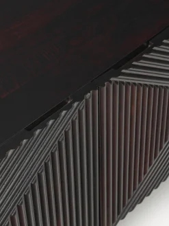 Credenza bassa in legno di mango Louis
