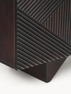 Credenza bassa in legno di mango Louis