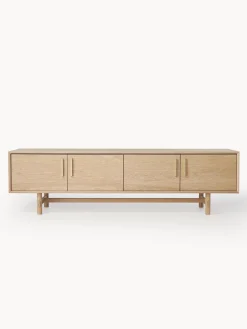 Credenza bassa in legno di quercia Diana