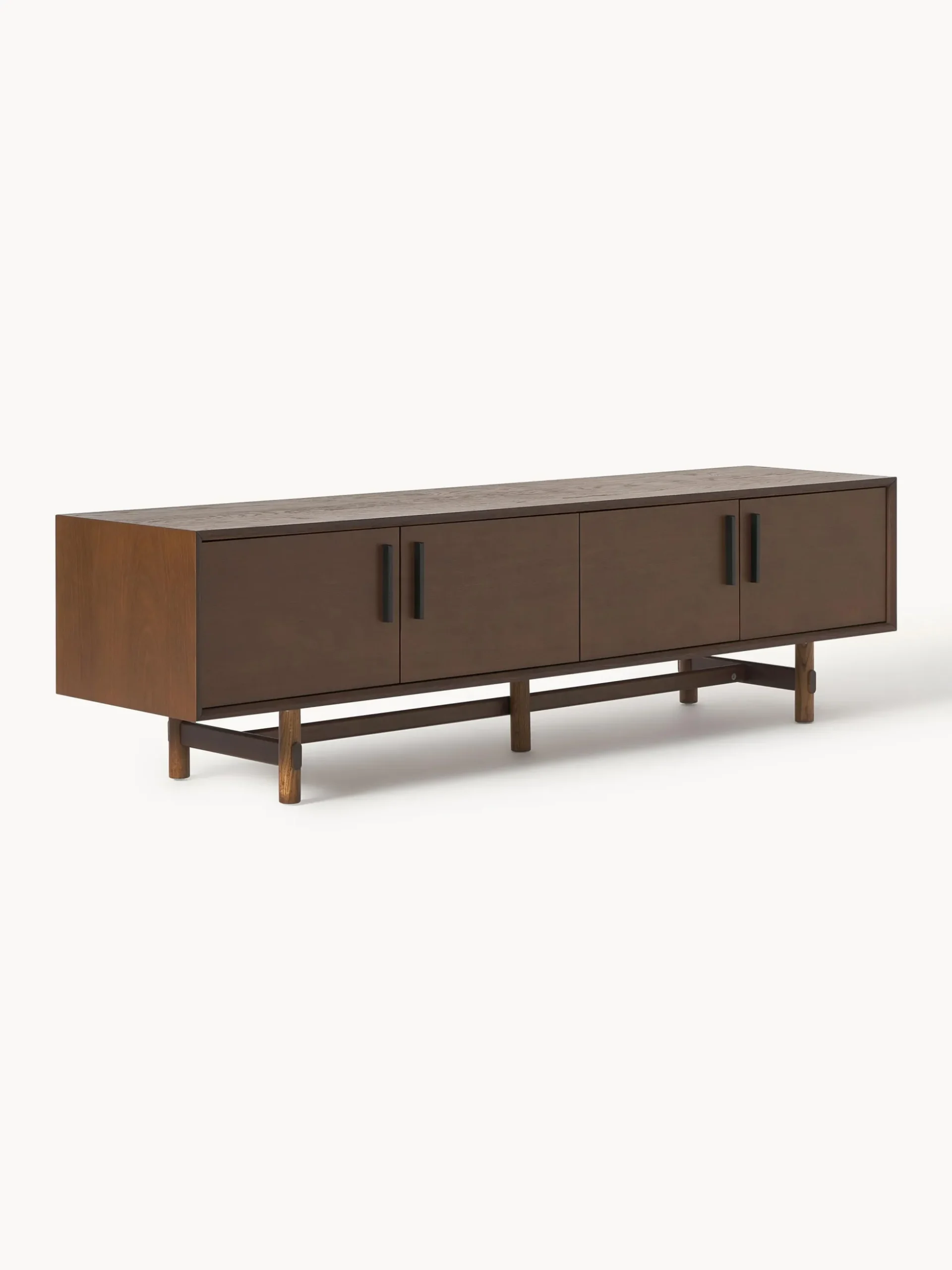 Credenza bassa in legno di quercia Diana