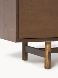 Credenza bassa in legno di quercia Diana