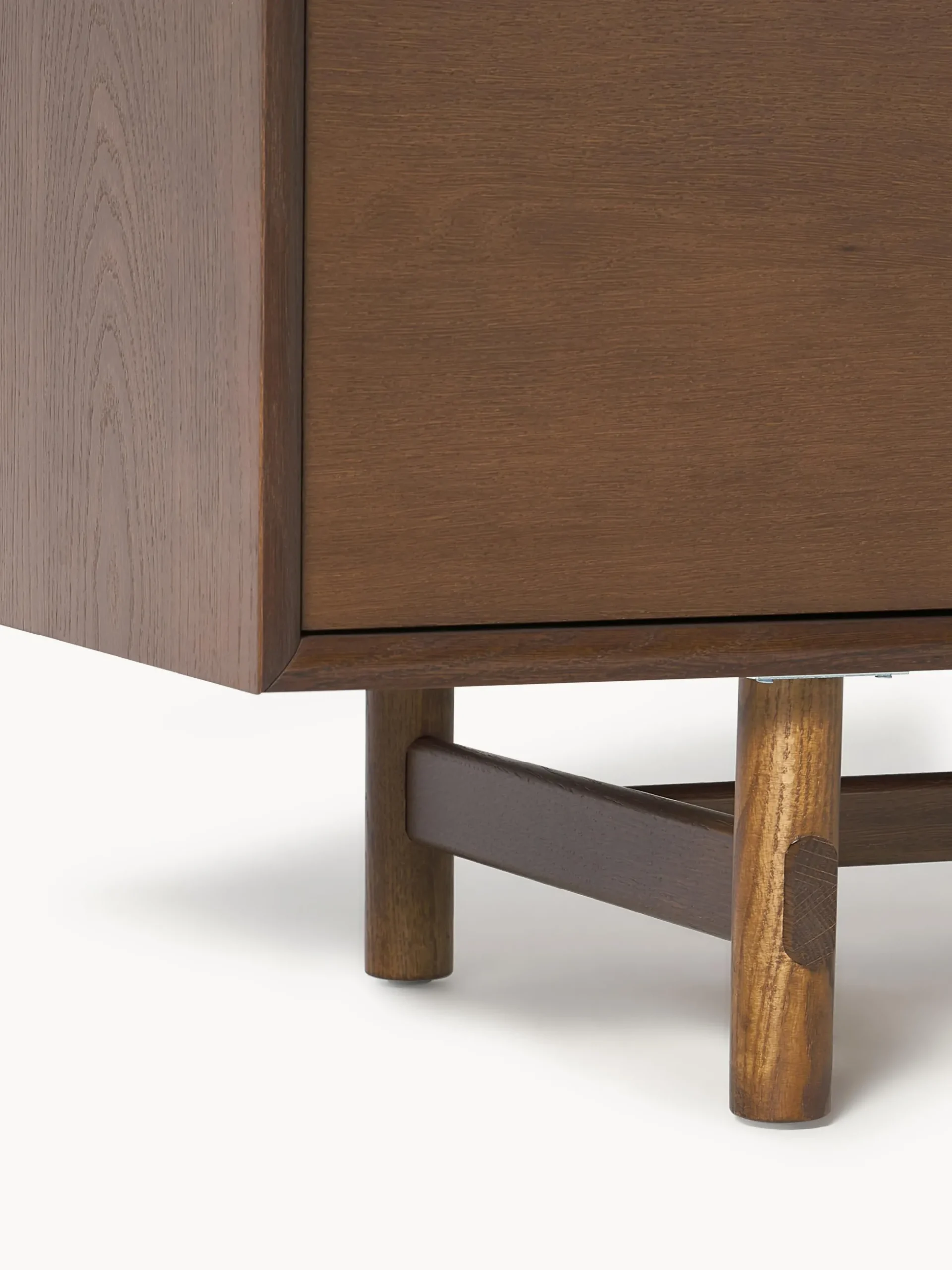 Credenza bassa in legno di quercia Diana