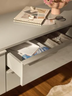 Credenza bassa in legno Elona
