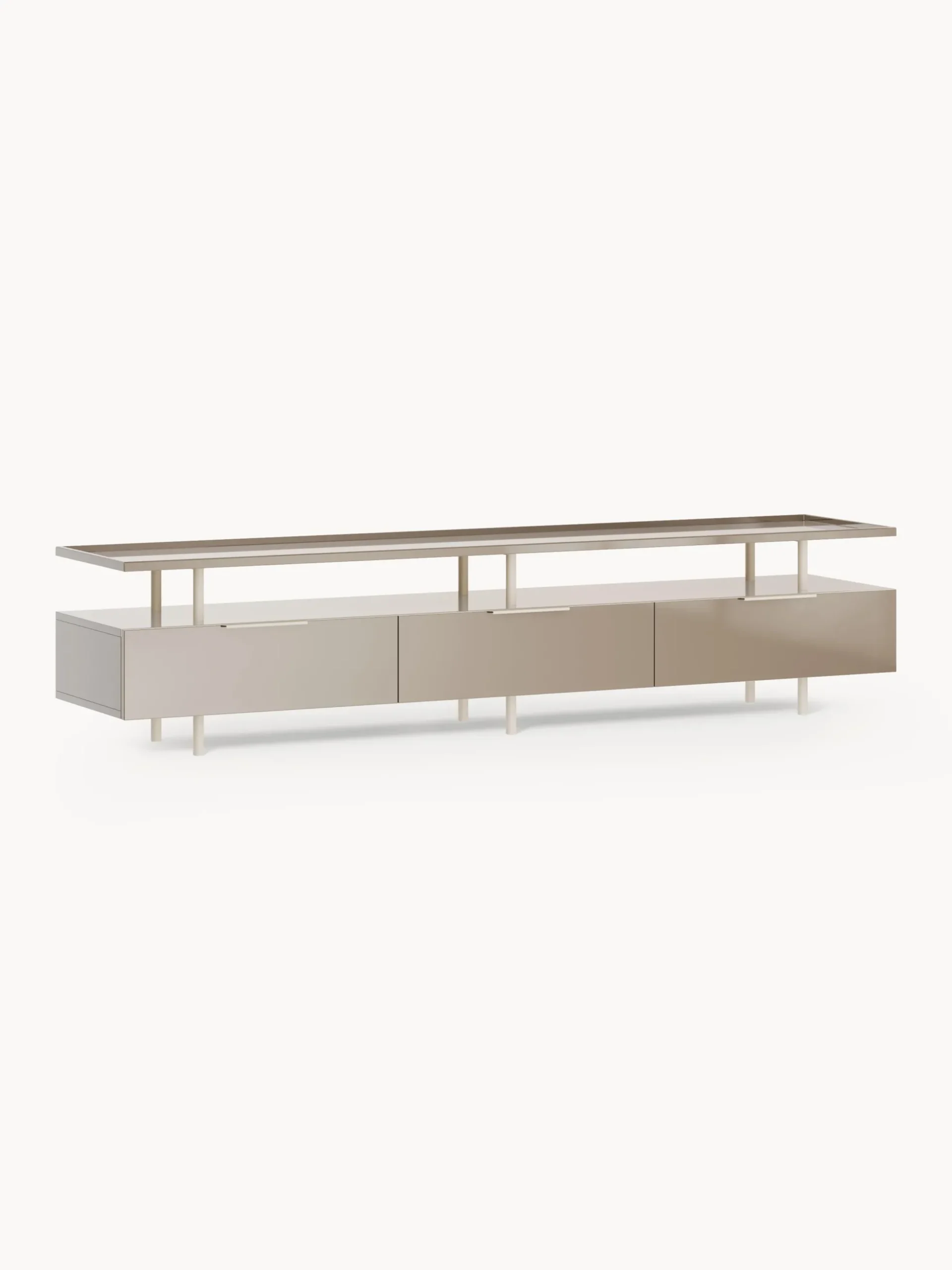 Credenza bassa molto lucida Lennie