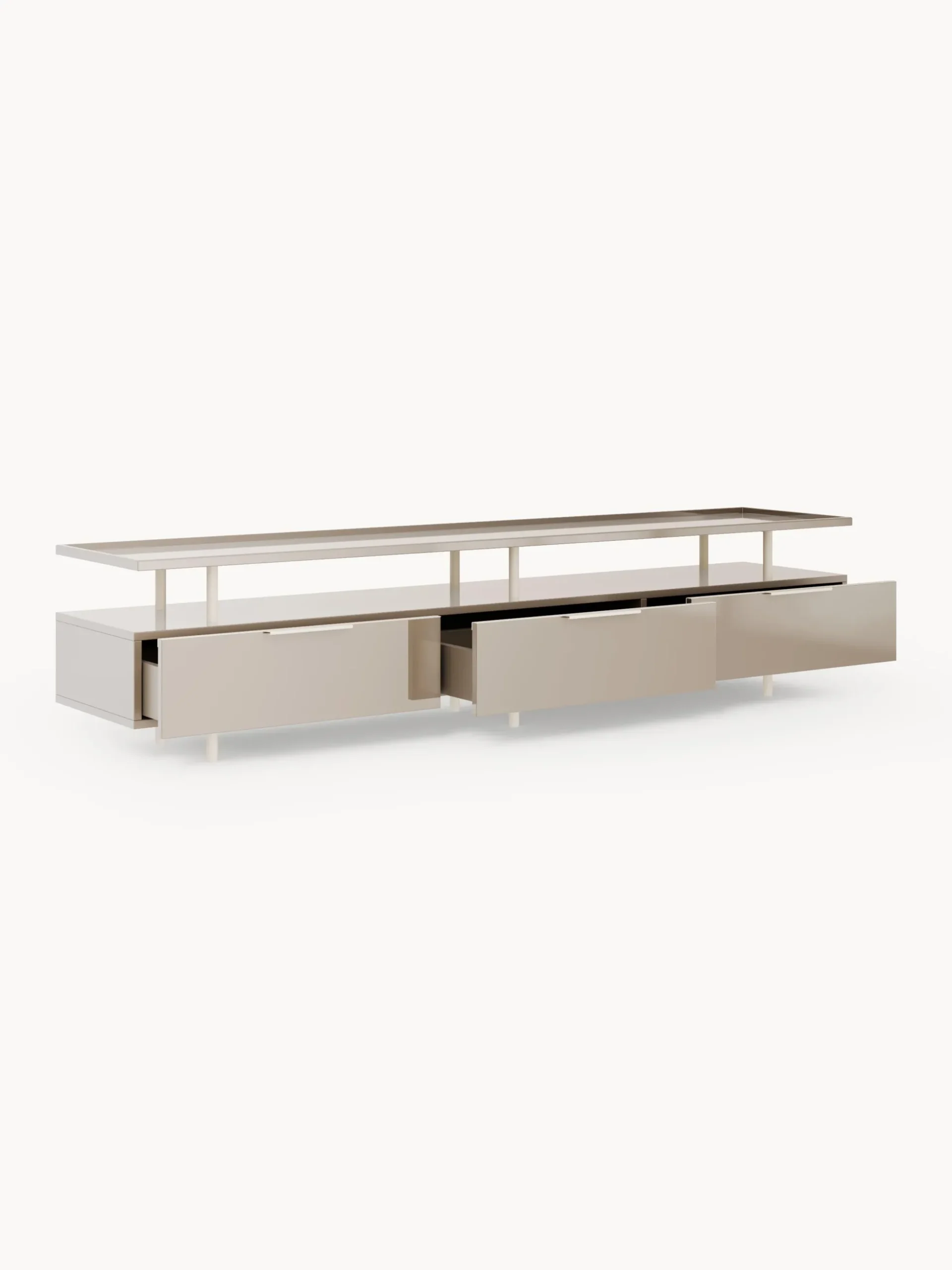 Credenza bassa molto lucida Lennie