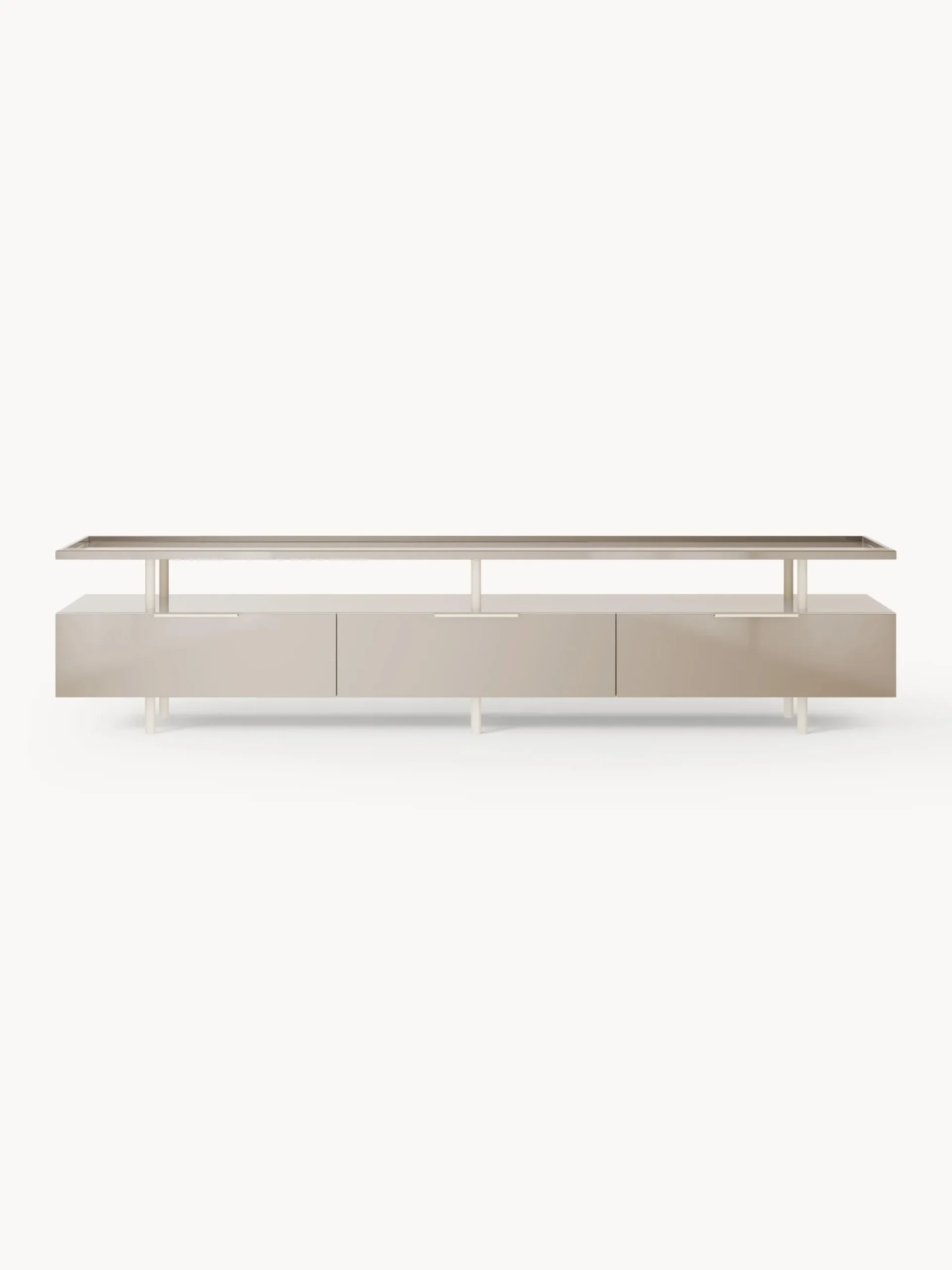 Credenza bassa molto lucida Lennie