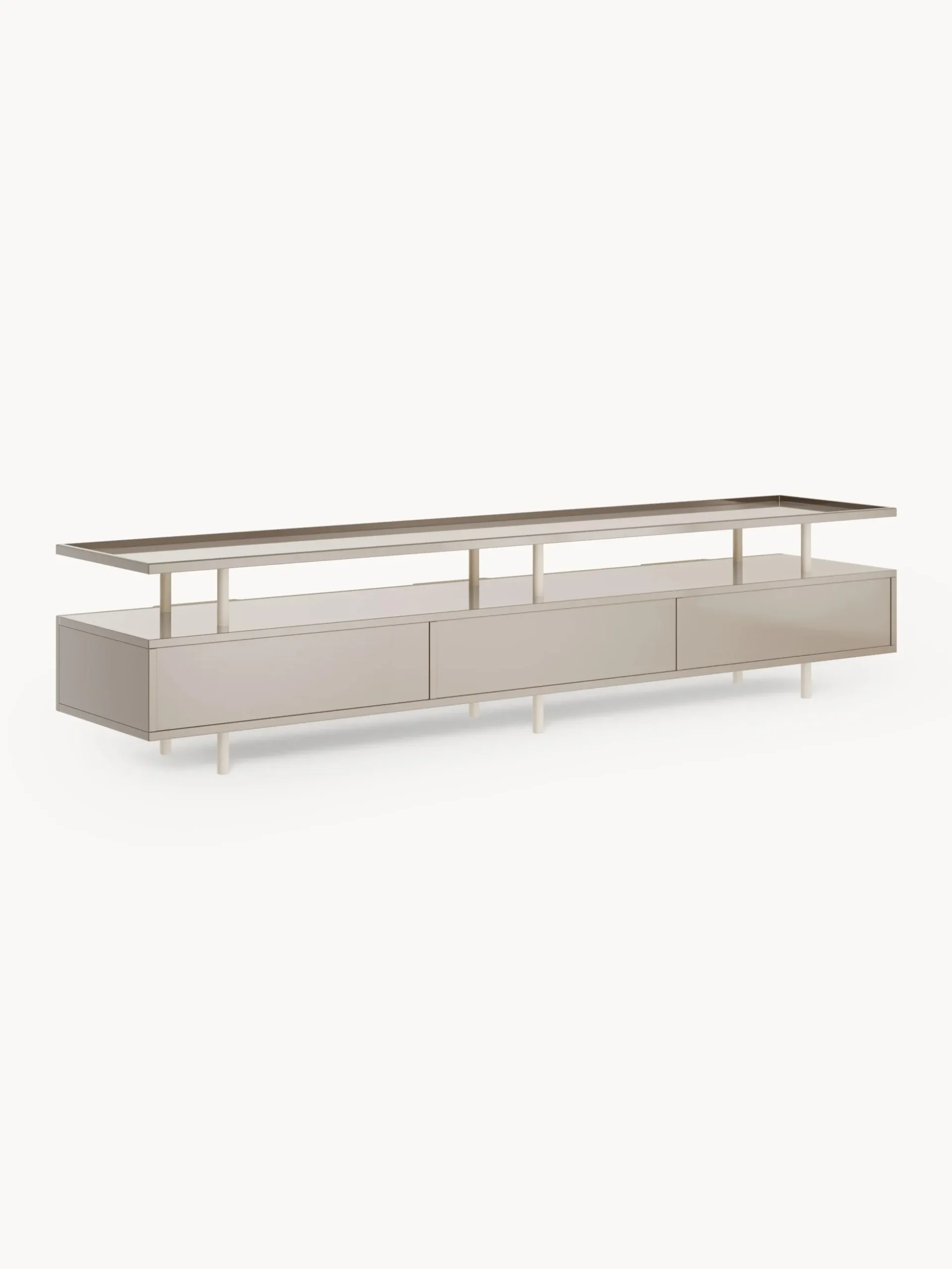 Credenza bassa molto lucida Lennie